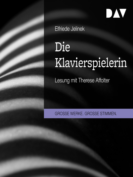 Title details for Die Klavierspielerin by Elfriede Jelinek - Wait list